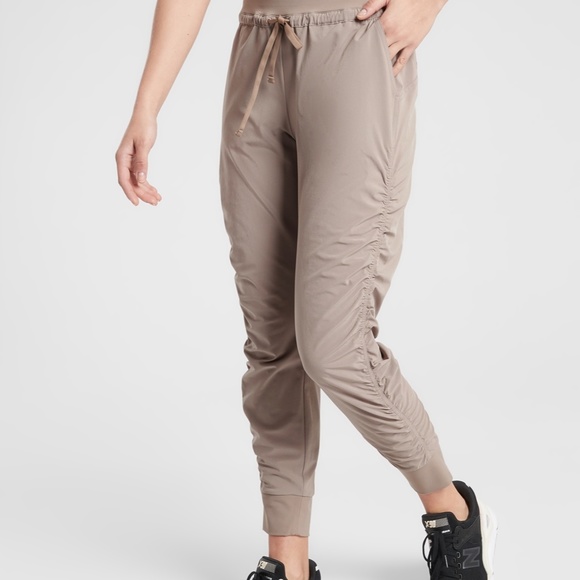 Athleta Attitude Pant Beige Size 6 - Picture 5 of 5